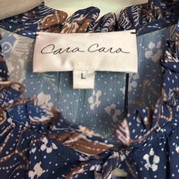 Cara Cara NYC Tanglewood Dress Batik Navy - Picture 6 of 9